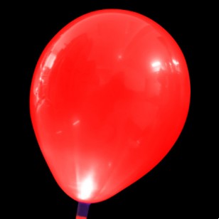 發光氣球 大紅色
